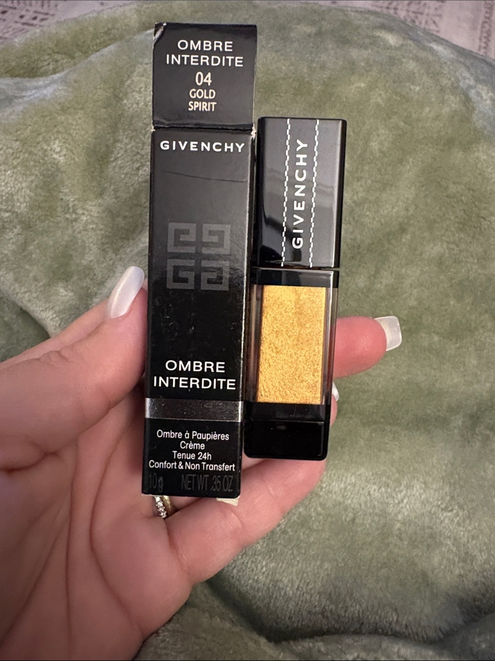 Givenchy Ombre Interdite Cream Eyeshadow — Gold Spirit (04)